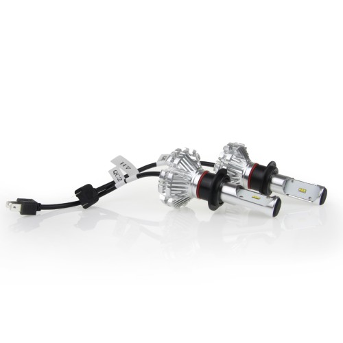 Amio - Λαμπτήρες SX SERIES τύπου H7 τάση λειτουργίας 6/12V απόδοσης 40W 6000K 3200lm με ενσωματωμένη ψύκτρα για Επιβατικά Αυτοκίνητα και Μοτοσυκλέτες - 2 τεμ. (01063/AM)
