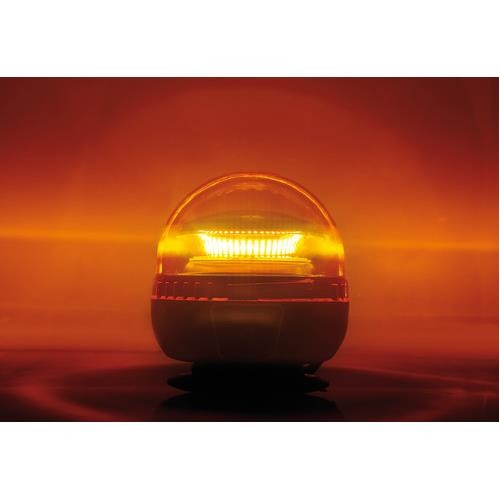 ΦΑΡΟΣ ΜΑΓΝΗΤΙΚΟΣ+ΒΕΝΤΟΥΖΑ RL-11 9-30V+230V ΕΠΑΝΑΦΟΡΤΙΖΟΜΕΝΟΣ ΠΟΡΤΟΚΑΛΙ 45 LED ΜΕ ΣΠΙΡΑΛ 380cm (128x140mm)