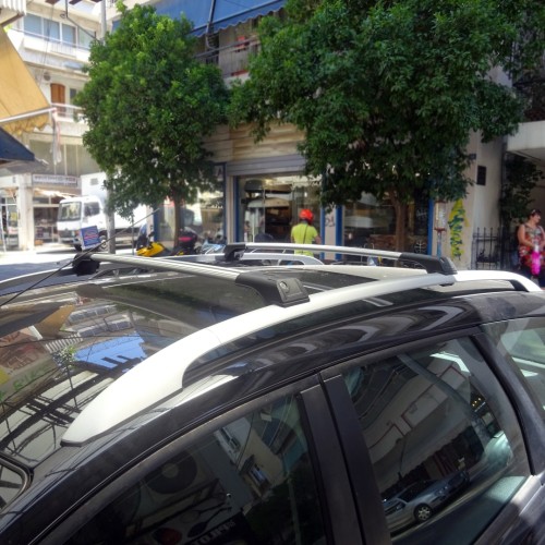 ΜΠΑΡΕΣ ΟΡΟΦΗΣ ΓΙΑ ΧΑΜΗΛΕΣ ΓΙΑ RAISED RAILS 90CM ΑΛΟΥΜΙΝΙΟΥ ΜΕ ΚΛΕΙΔΙ 2ΤΕΜ