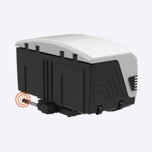 ΜΠΑΓΚΑΖΙΕΡΑ ΚΟΤΣΑΔΟΡΟΥ 400 LT TOWBOX V3 ARCTIC WHITE (ΛΕΥΚΟ) ΜΕ LED ΦΑΝΑΡΙΑ