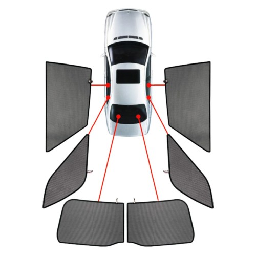 CarShades - ΚΟΥΡΤΙΝΑΚΙΑ  CAR SHADES ΓΙΑ CITROEN C3 5D 2010+ - 6 ΤΕΜ. (PVC.CIT-C3-5-B)