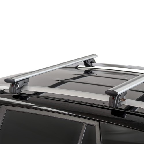ΜΠΑΡΕΣ ΟΡΟΦΗΣ ΑΛΟΥΜΙΝΙΟΥ JACKSON XL SILVER 135 cm ΣΕ ΑΣΗΜΙ ΧΡΩΜΑ ΓΙΑ ΟΡΟΦΗ ΜΕ RAISED RAILS MENABO - 2 ΤΕΜ.