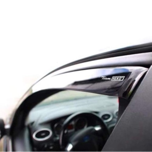 ΑΝΕΜΟΘΡΑΥΣΤΕΣ ΓΙΑ AUDI A1 5D 2018-2021 ΖΕΥΓΑΡΙ ΑΠΟ ΕΥΚΑΜΠΤΟ ΦΙΜΕ ΠΛΑΣΤΙΚΟ HEKO - 2 ΤΕΜ.