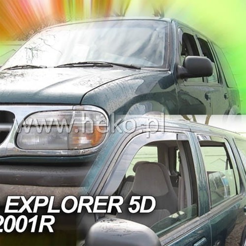 ΑΝΕΜΟΘΡΑΥΣΤΕΣ ΓΙΑ FORD EXPLORER 2 5D 1996-2001 ΖΕΥΓΑΡΙ ΑΠΟ ΕΥΚΑΜΠΤΟ ΦΙΜΕ ΠΛΑΣΤΙΚΟ HEKO - 2 ΤΕΜ.