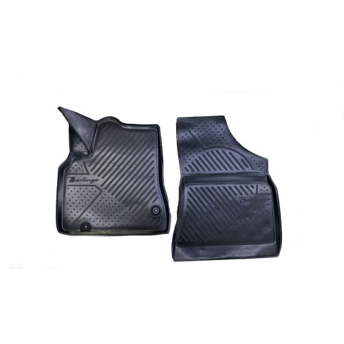 ΠΑΤΑΚΙΑ ΣΕ ΣΚΑΦΗ TPE ΛΑΣΤΙΧΟ ΓΙΑ CITROEN BERLINGO B9 2008-2018  ΣΕ ΜΑΥΡΟ ΧΡΩΜΑ NOVLINE - 2 ΤΕΜ.