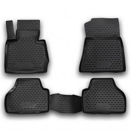 ΠΑΤΑΚΙΑ ΣΕ ΣΚΑΦΗ TPE ΛΑΣΤΙΧΟ ΓΙΑ ALFA ROMEO 156 4D 1997-2006  ΣΕ ΜΑΥΡΟ ΧΡΩΜΑ NOVLINE - 4 ΤΕΜ.