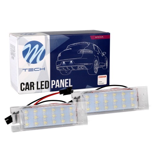 ΦΩΤΑ ΠΙΝΑΚΙΔΑΣ LED ALFA ROMEO 147 / 156 / 159 / 166 / SPIDER 939 / GT / MITO / BRERA MTECH - 2 ΤΜΧ.