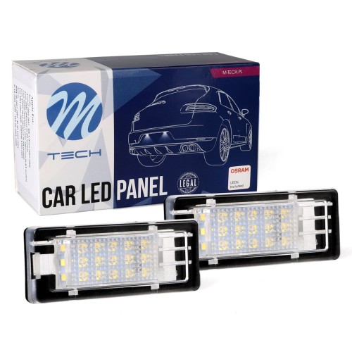 ΦΩΤΑ ΠΙΝΑΚΙΔΑΣ LED RENAULT CLIO / FLUENCE / LATITUDE MTECH - 2 ΤΜΧ.