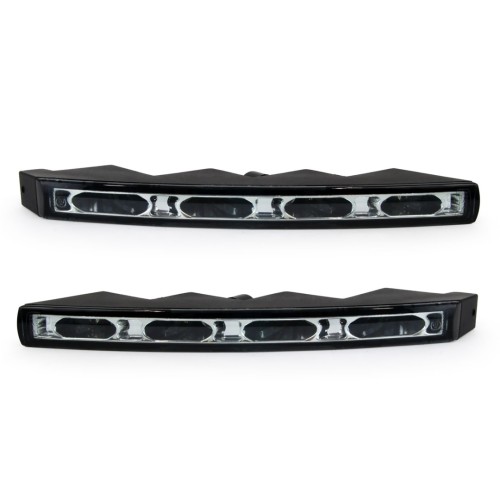 Amio – Φώτα Ημέρας DRL LED 12/24V 1200Lm για Μέγιστη Ορατότητα & Ασφάλεια σε Αυτοκίνητο & Φορτηγό – Σετ 2 Τεμ. (01526/AM)