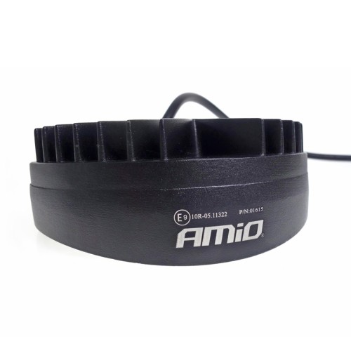 Amio – Προβολέας Εργασίας LED Στρογγυλός AWL04 9-60V 27W 6000K 2200lm 9 LED Spot για Ισχυρό Φωτισμό σε Καθημερινή Χρήση – 1 Τεμ. (01615/AM)