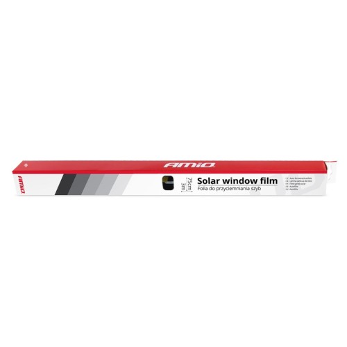 Amio – Φιλμ Παραθύρων Light Black 60% 75x300cm για Μείωση Ηλιακής Ακτινοβολίας και Άνεση στην Καθημερινή Χρήση – 1 Τεμ. (01654/AM)