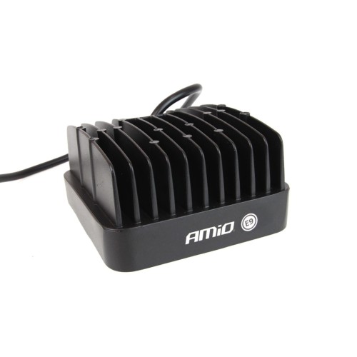 Amio - Προβολέας Εργασίας LED AWL05 FLAT 4000lm 48W 9-60V 16LED - Ισχυρός Φωτισμός & Απόδοση σε Δύσκολες Συνθήκες - 108x108x57mm - 1 Τεμ. (01700/AM)