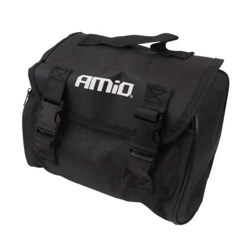 AMiO – Κομπρεσέρ αέρα ελαστικών αυτοκινήτου 12V 100psi 7bar 28l/min, φουσκώστε τα ελαστικά σας με απόλυτη ευκολία και φωτίστε κάθε δύσκολο σημείο – 1 Τεμ. (02180/AM)