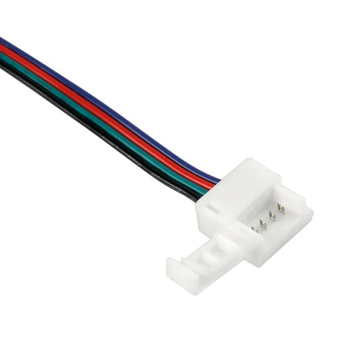 ΑΝΤΑΛΛΑΚΤΙΚΗ ΦΙΣΑ CONNECT-3 ΜΕ 4PIN 16 cm ΓΙΑ ΣΥΝΔΕΣΗ ΤΑΙΝΙΑΣ RGB LED ΜΕ ΤΗΛΕΧΕΙΡΙΣΤΗΡΙΟ 3 ΤΕΜ.