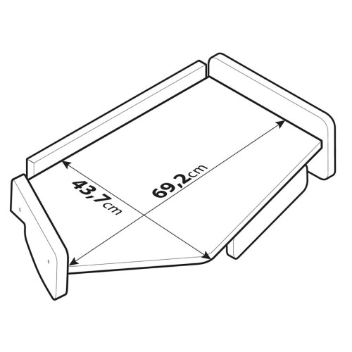 VOLVO FH SERIE 4 09/2012+ ΜΕ ΣΥΡΤΑΡΙ ΤΡΑΠΕΖΑΚΙ ΤΑΜΠΛΩ  TRUCK TABLE