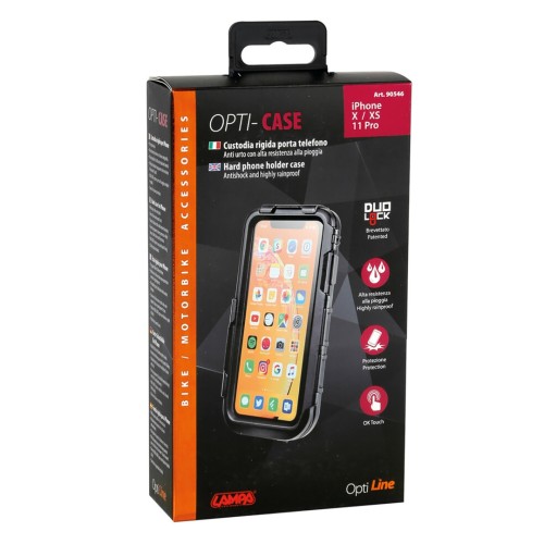 Θήκη Κινητού Hard Case της σειράς Optiline για Apple iPhone X / XS / 11 Pro, συμβατή με Βάσεις Στήριξης Κινητού Optiline για Μηχανή με σύστημα Duolock