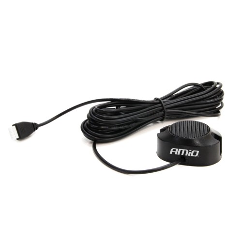 Amio - Universal Προειδοποιητικός Βομβητής Ήχου (Buzzer) για Συστήματα Παρκαρίσματος τάση λειτουργίας 12V για Επιβατικά Αυτοκίνητα - 1 τεμ. (01017/AM)