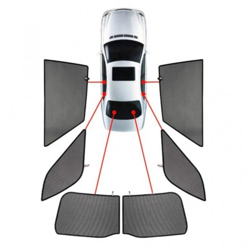 CarShades - ΚΟΥΡΤΙΝΑΚΙΑ  CAR SHADES ΓΙΑ SKODA YETI 5D 2009+ - 6 ΤΕΜ. (PVC.SKO-YETI-5-A)