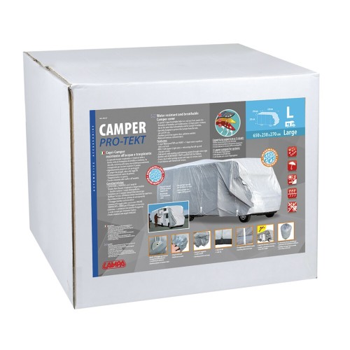 ΚΟΥΚΟΥΛΑ ΓΙΑ ΑΥΤΟΚΙΝΟΥΜΕΝΟ PRO-TEKT CAMPER CM-L 650x238x270cm