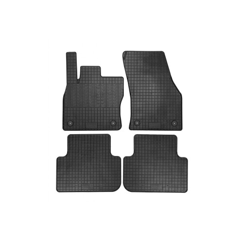 Cik - ΠΑΤΑΚΙΑ ΑΥΤΟΚΙΝΗΤΟΥ ΑΠΟ ΛΑΣΤΙΧΟ ΓΙΑ AUDI Q3 5D 2018+ ΣΕ ΜΑΥΡΟ ΧΡΩΜΑ ΜΕ ΚΟΥΜΠΩΜΑΤΑ - 4 ΤΕΜ. (RM.AU.0011/CK)