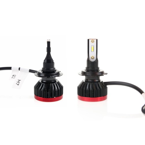 AMiO – LED H7 BF-Series 6.000K, απογειώστε τη νυχτερινή ορατότητα με ισχύ 50W και 3.100lm για κρυστάλλινο φωτισμό σε κάθε διαδρομή – 2 Τεμ. (02242/AM)