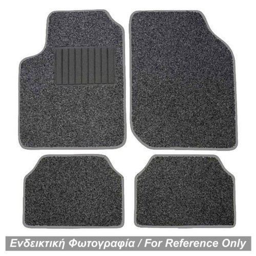 ΠΑΤΑΚΙΑ ΜΟΚΕΤΑ ΓΙΑ FORD FOCUS 2005+ (ΓΚΡΙ ΣΚΟΥΡΟ) - 4 ΤΕΜ.