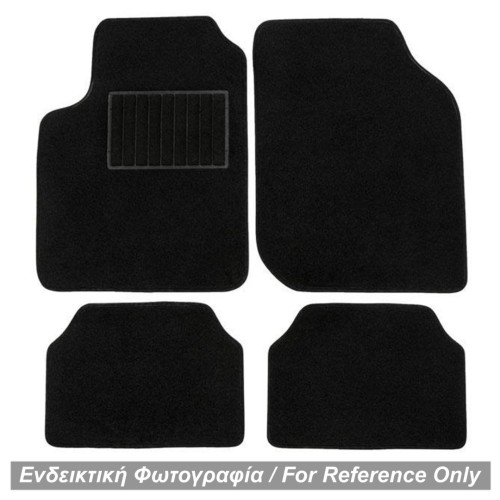 ΠΑΤΑΚΙΑ ΜΟΚΕΤΑ ΓΙΑ FORD FOCUS 1998-2005 (ΜΑΥΡΟ ΜΕ ΜΑΥΡΟ ΡΕΛΙ) - 4 ΤΕΜ.