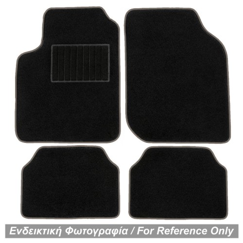 TYPE-C UNIVERSAL ΠΑΤΑΚΙΑ ΜΟΚΕΤΑ (ΜΑΥΡΟ ΜΕ ΓΚΡΙ ΡΕΛΙ) - 4 ΤΕΜ.