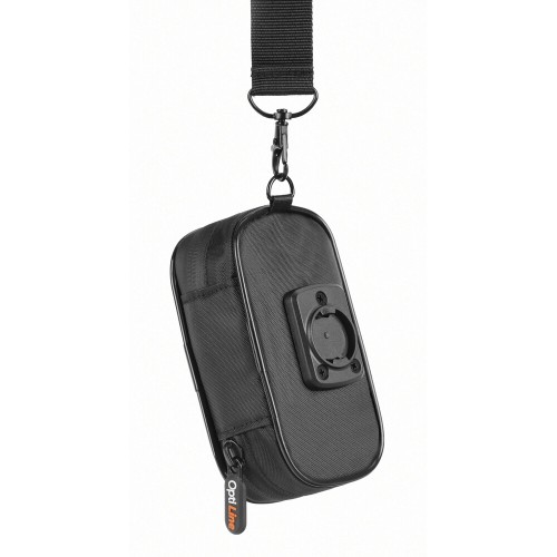 Θήκη Organizer Pouch της σειράς Optiline Universal Εφαρμογής με διαστάσεις 120 x 60 x 40 mm, συμβατή με Βάσεις Στήριξης Κινητού Optiline για Μηχανή με σύστημα Duolock