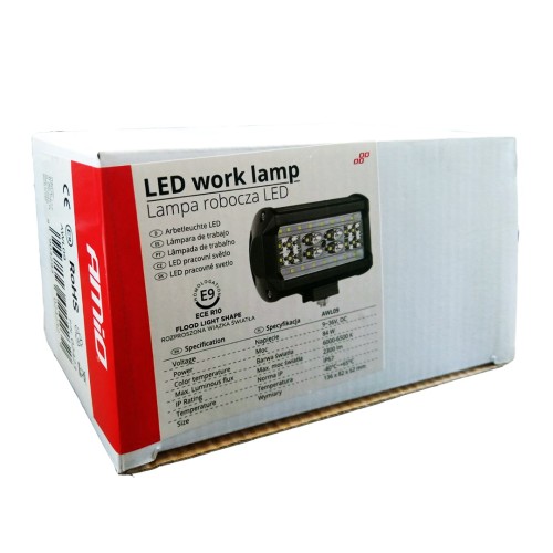 Amio - ΠΡΟΒΟΛΕΑΣ ΕΡΓΑΣΙΑΣ WORKING LAMP FLOOD 28LED 3030 9-36V 2240lm 6000K 136x80mm AWL09 – 1 ΤΕΜ. (02423/AM)