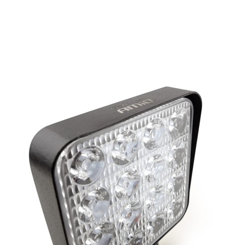 Amio - ΠΡΟΒΟΛΕΑΣ ΕΡΓΑΣΙΑΣ WORKING LAMP FLOOD 16LED 3030 9-36V 3840lm 6000K 110x110mm AWL10 – 1 ΤΕΜ. (02424/AM)