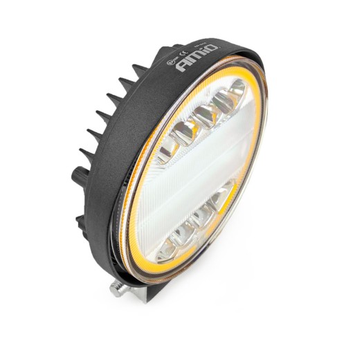 Amio - ΠΡΟΒΟΛΕΑΣ ΕΡΓΑΣΙΑΣ WORKING LAMP 42LED 3030 9-36V 3360lm 6000K Φ 110mm AWL14 – 1 τεμ. (02428/AM)