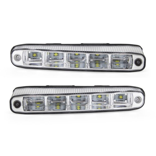 Amio – Φώτα Ημέρας DRL LED 12/24V 1000Lm για Αυξημένη Ορατότητα & Ασφάλεια σε Αυτοκίνητο & Φορτηγό – Σετ 2 Τεμ. (01522/AM)
