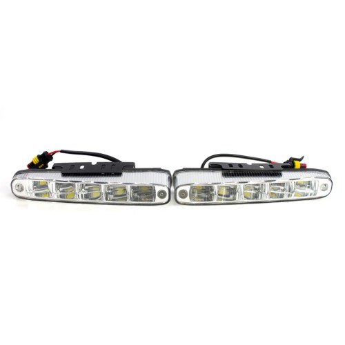 Amio – Φώτα Ημέρας DRL LED 12/24V 1000Lm για Αυξημένη Ορατότητα & Ασφάλεια σε Αυτοκίνητο & Φορτηγό – Σετ 2 Τεμ. (01522/AM)