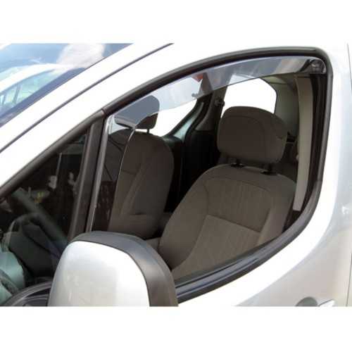 ΑΝΕΜΟΘΡΑΥΣΤΕΣ ΓΙΑ NISSAN ALMERA TINO 5D 2000-2006 ΣΕΤ ΑΥΤΟΚΙΝΗΤΟΥ ΑΠΟ ΕΥΚΑΜΠΤΟ ΦΙΜΕ ΠΛΑΣΤΙΚΟ HEKO - 4 ΤΕΜ.