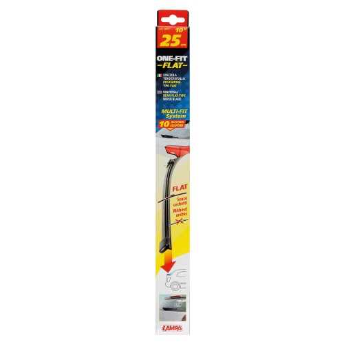 ΥΑΛΟΚΑΘΑΡΙΣΤΗΡΑΣ ΠΙΣΩ ONE FIT FLAT 25cm (10