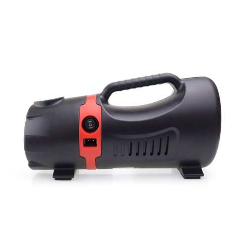 Amio - ΚΟΜΠΡΕΣΕΡ ΑΕΡΑ ΕΛΑΣΤΙΚΩΝ 230/12V 150psi 10bar ΜΕ ΦΙΣ ΑΝΑΠΤΗΡΑ & LED ΦΑΚΟ & ΚΑΛΩΔΙΟ - 1 τεμ. (02383/AM)