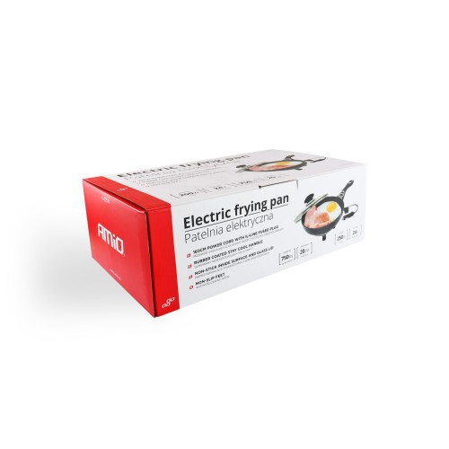 Amio - ΤΗΓΑΝΙ ΗΛΕΚΤΡΙΚΟ 24V 250W 350ml ΜΕ ΦΙΣ ΑΝΑΠΤΗΡΑ - 1 τεμ. (02533/AM)