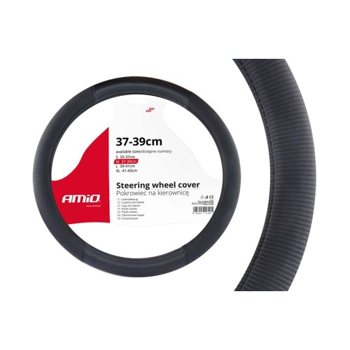 Amio - ΚΑΛΥΜΜΑ ΤΙΜΟΝΙΟΥ 37/39CM SWC-24 ΜΑΥΡΟ - 1 τεμ. (02561/AM)