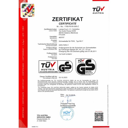 ΑΛΥΣΙΔΕΣ ΧΙΟΝΙΟΥ NX-7 7/9MM GR12.5 ΔΙΠΛΟΥ ΠΑΧΟΥΣ (ΕΣΩΤΕΡΙΚΑ 7mm + ΕΞΩΤΕΡΙΚΑ 9mm) LAMPA - 2 ΤΕΜ.