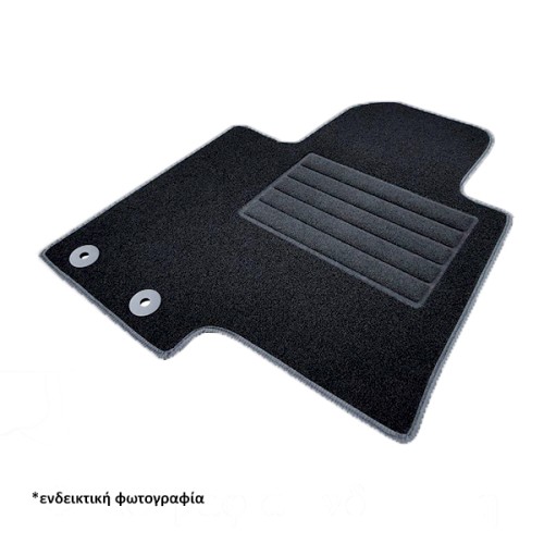 Cik -  ΠΑΤΑΚΙΑ ΜΟΚΕΤΑ ΓΙΑ CITROEN DS3 CROSSBACK / OPEL CORSA F / PEUGEOT 208/2008 2019+ ΣΕ ΜΑΥΡΟ ΧΡΩΜΑ ΜΕ ΚΟΥΜΠΩΜΑΤΑ - 4 ΤΕΜ. (VM.CI.840603/CK)