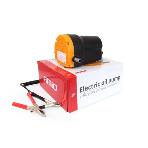 Amio - Αντλία Αναρρόφησης Λαδιού Κινητήρα 12V 60W για εύκολη αλλαγή λαδιών χωρίς λύσιμο με ροή έως 0.3L/min και ασφαλή χρήση σε αυτοκίνητο - 1 Τεμ. (01994/AM)