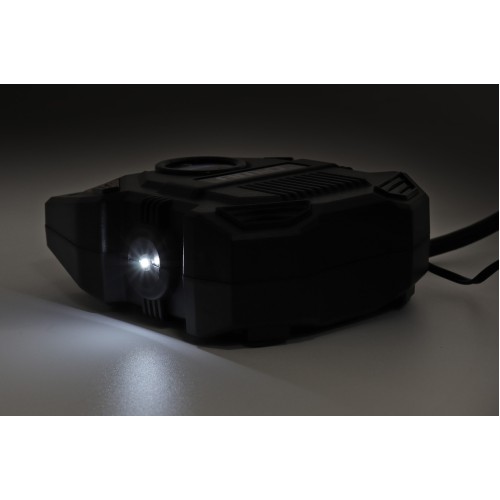 Amio - ΚΟΜΠΡΕΣΕΡ ΑΕΡΑ 12V 10bar/150psi ΜΕ 3 ΑΝΤΑΠΤΟΡΕΣ ΚΑΙ ΨΗΦΙΑΚΗ ΕΝΔΕΙΞΗ ACOMP-17 AMIO - 1 τεμ. (02642/AM)