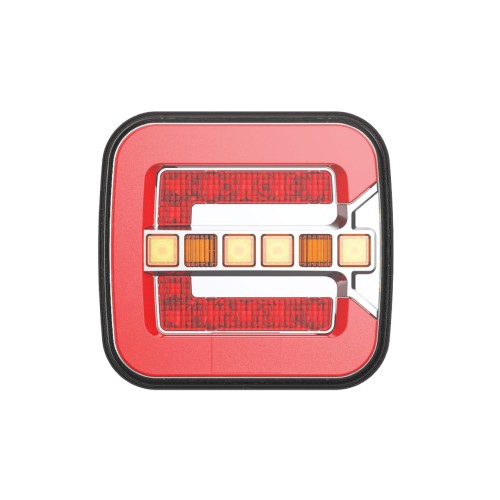 Amio - ΦΑΝΑΡΙ ΠΙΣΙΝΟ RCL-08-LR 10-30V LED 108x102x38mm ΜΕ ΚΑΛΩΔΙΟ 1ΤΕΜ (02373/AM)
