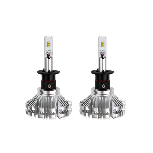 Amio - Λαμπτήρες SX SERIES τύπου H1 τάση λειτουργίας 6/12V απόδοσης 40W 6000K 3200lm με ενσωματωμένη ψύκτρα για Επιβατικά Αυτοκίνητα και Μοτοσυκλέτες - 2 τεμ. (01061/AM)