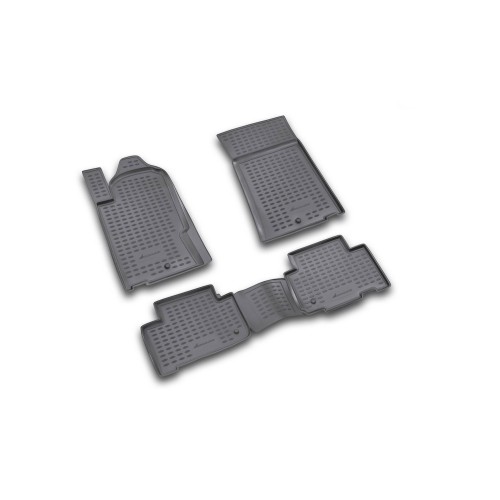 ΠΑΤΑΚΙΑ ΣΕ ΣΚΑΦΗ TPE ΛΑΣΤΙΧΟ ΓΙΑ SSANGYONG REXTON 11/2006-2017  ΣΕ ΜΑΥΡΟ ΧΡΩΜΑ NOVLINE - 4 ΤΕΜ.