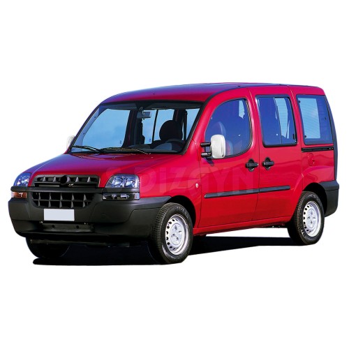 ΚΑΠΑΚΙΑ ΚΑΘΡΕΠΤΗ ΧΡΩΜΙΟΥ ΜΕΤΑΛΛΙΚΑ ΓΙΑ FIAT DOBLO I 2000-2006 ΧΡΩΜΙΟ
