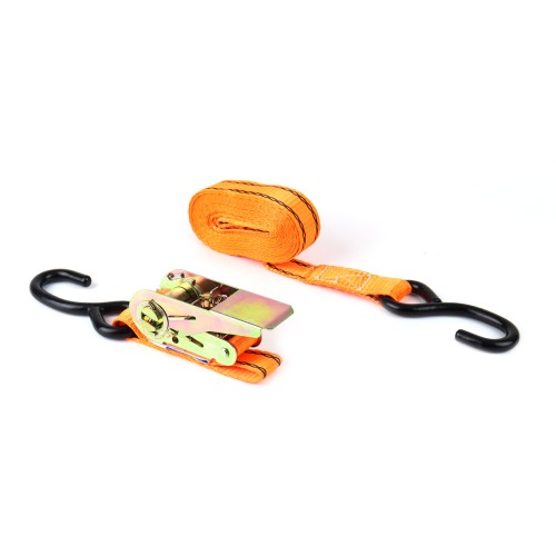 Amio - ΙΜΑΝΤΕΣ ΜΕ ΚΑΣΤΑΝΙΕΣ ΣΕΤ 4ΤΕΜ 25mm 4,5m ΓΙΑ 700KG BELT-03 (02496/AM)