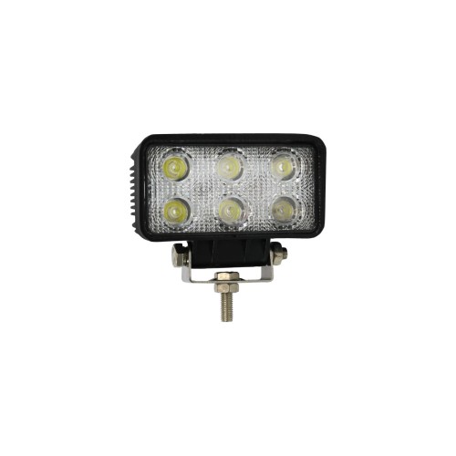 Amio – Προβολέας Εργασίας LED AWL02 9-60V 18W 6000K 6 LED Spot για Ισχυρό Φωτισμό σε Καθημερινή Χρήση – 1 Τεμ. (01613/AM)
