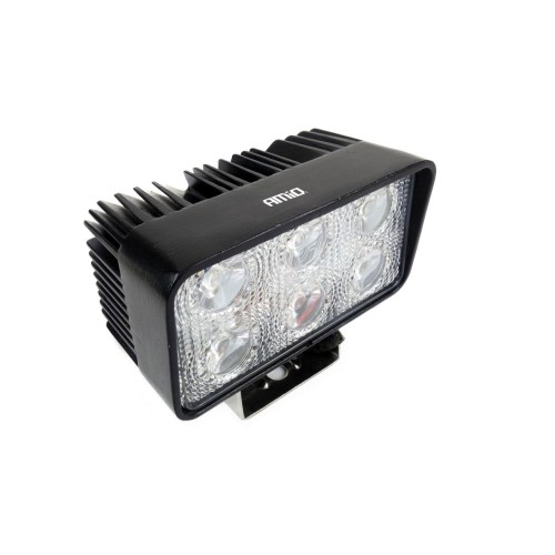 Amio – Προβολέας Εργασίας LED AWL02 9-60V 18W 6000K 6 LED Spot για Ισχυρό Φωτισμό σε Καθημερινή Χρήση – 1 Τεμ. (01613/AM)